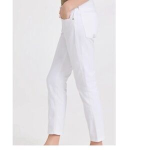🎀Rag & Bone Dre-low rise Slim Boyfriend Classic White Denim EUC